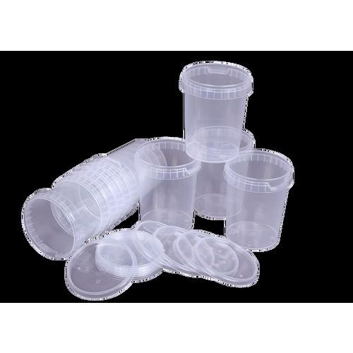 Pot 500ml avec couvercle à clipser