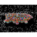 Sachet 200 perles multicolores rondes 12 mm