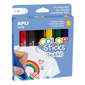 Pochette 6 Tubes 6g Gouache Solide Textile