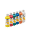 Assortiment 6 flacons 250 ml gouache aux doigts - Creall