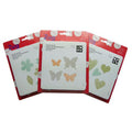 Assortiment 3 Matrices De Découpe Zug (fleur/papillon/coeur)