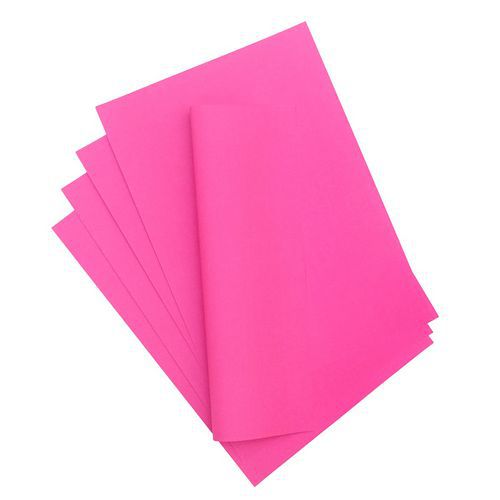 Main 25 feuilles affiche 85g 50x70 Fuchsia