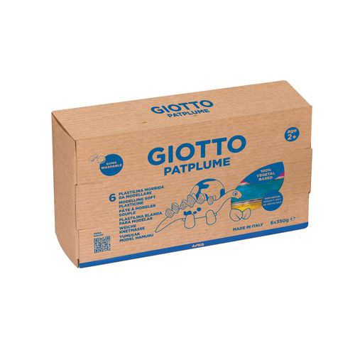 Assortiment Giotto Patplume 6 X 350g Couleurs Primaires