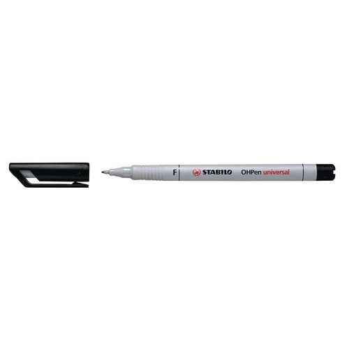 Feutre Non Permanent Pointe Fine 07 Mm Stabilo - Noir