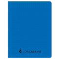 Cahier agrafé 17 x 22 cm 96p séyès 70g PP bleu