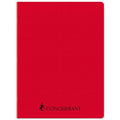 Cahier Agrafé 24 X 32 Cm 96p Séyès 70g Pp Rouge
