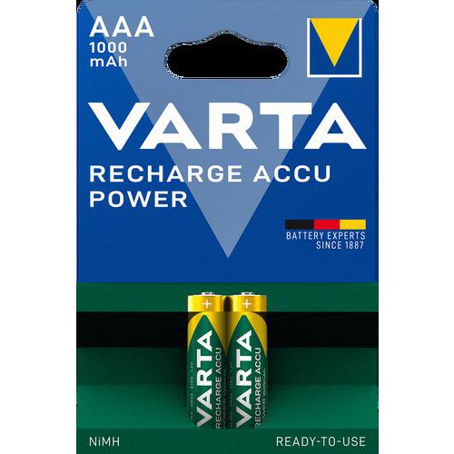 Pile rechargeable AAA (LR03) - Varta