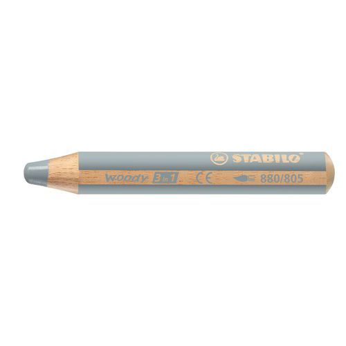 Crayon multi-talents woody 3in1 métallisé - Stabilo