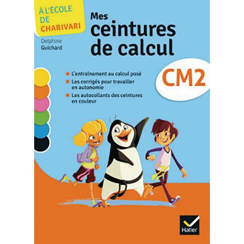 Lot 5 Cahiers + Planche A L'école De Charivari Cm2