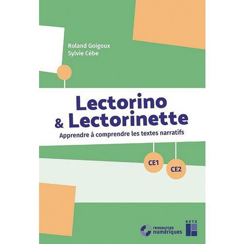 Lectorino Et Lectorinette Ce1-ce2 Fichier + Cd-rom + Téléch