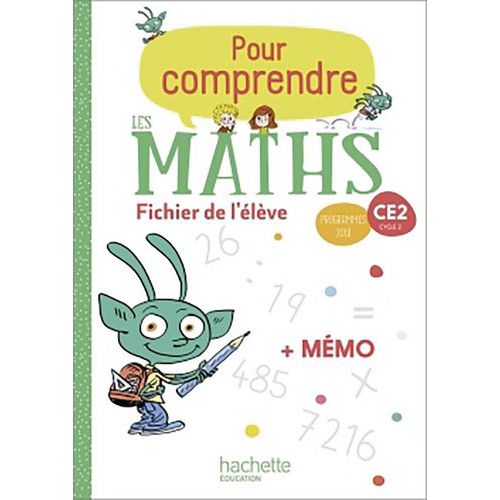 Pour Comprendre Les Mathématiques Ce2 Fichier Élève + Mémo Édition 2020