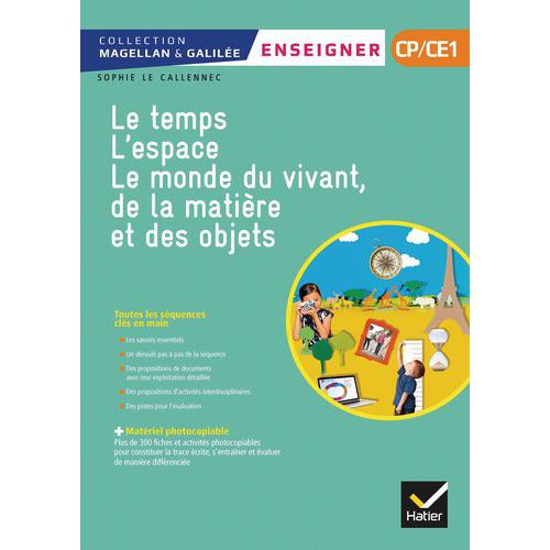 Magellan Et Galilée - Questionner Le Monde Cp/ce1 Guide Pédagogique + Matériel Photocopiable Édit.2020