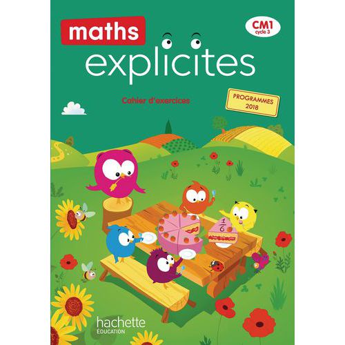 9782017872542 Maths Explicites Cm1 Cahie