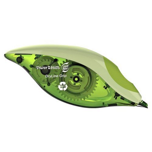 Ruban correcteur dryline grip recyclé - Papermate