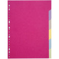 Intercalaire Carte Recyclée 170g A4 6 Positions