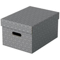 Boîtes de rangement format M gris, x3 - Esselte Home