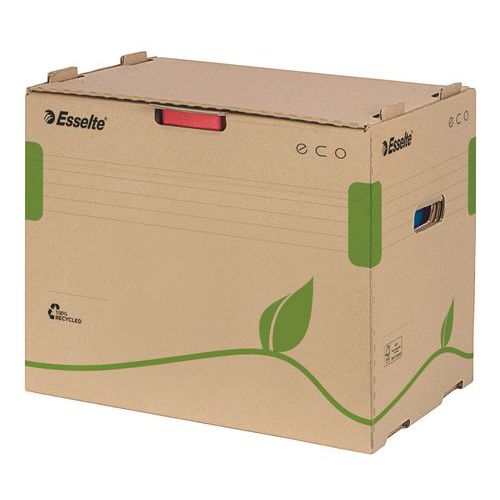 Conteneurs pour classeurs à levier, Brun - Esselte eco