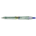 Stylo bille rétractable B2P Ecoball - bleu
