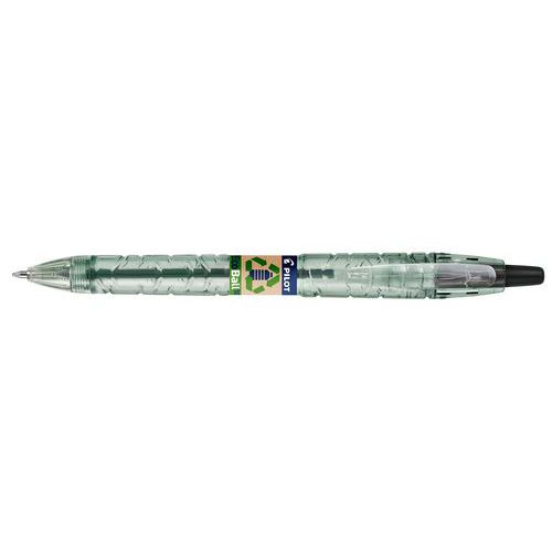 Stylo Bille Rétractable B2p Ecoball - Noir