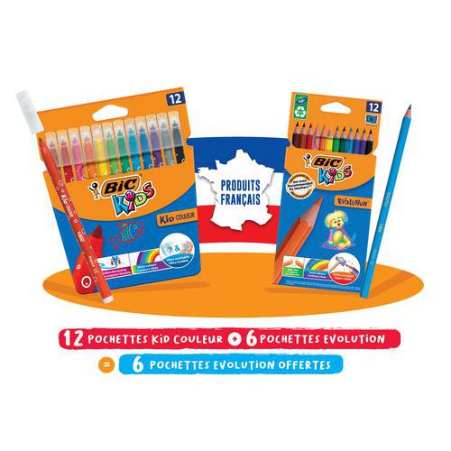 Lot de coloriage - Bic
