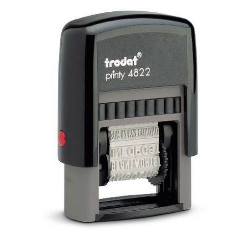 Tampon printy 4822 multi-formats 12 formules - Trodat