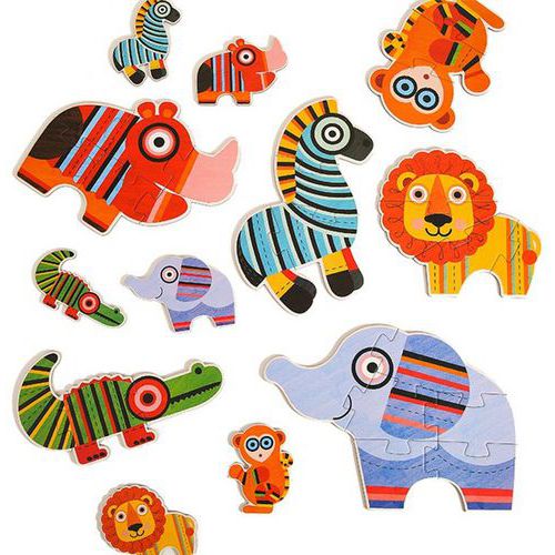 Mon Premier Puzzle Animaux Sauvages