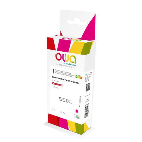Cartouche jet d'encre compatible Canon CLI-551 - Owa