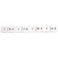 Domino des soustractions