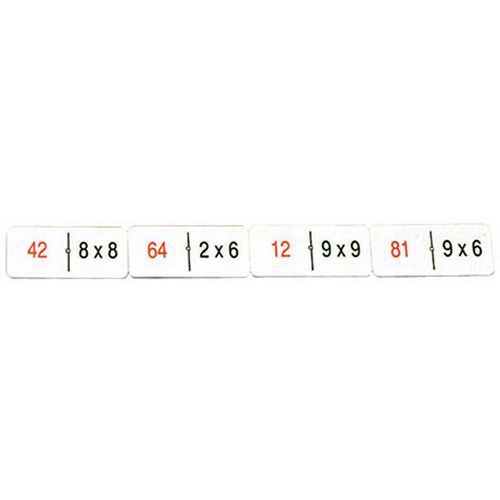 Domino des multiplications
