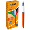 Stylo bille 4 couleurs Original pointe fine 0,8mm - Bic