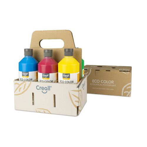 Assortiment 6 Flacons 500 ml eco-color - Creall