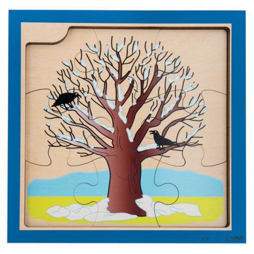 Puzzle l'arbre et les saisons - Rolf