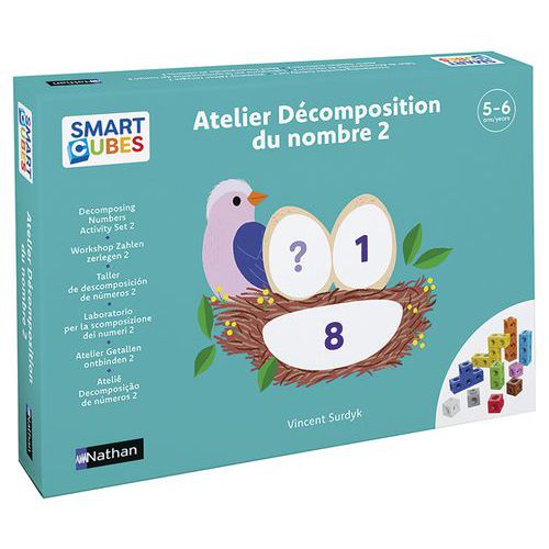 Smartcubes - atelier décomposition du nombre 2-Nathan