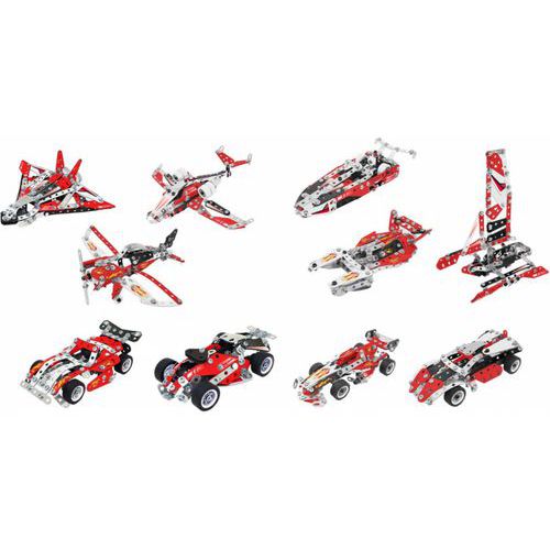 Lot de 225 Véhicules de course - Meccano