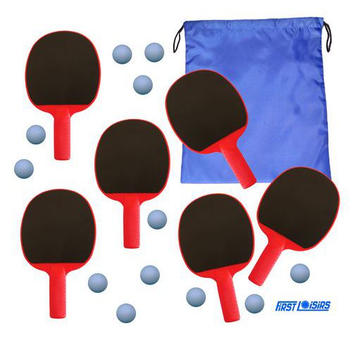 Set raquettes et balles de tennis de table
