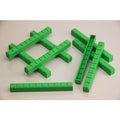 Bâtons des dizaines vert x50 - Wissner