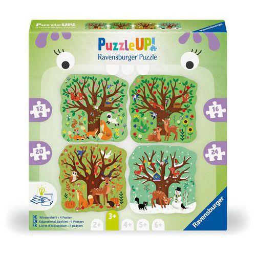 Puzzle Up! 3 Ans Les Quatre Saisons