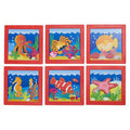 Puzzles Plastique Animaux Marins