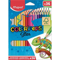 Pochette de 36 crayons couleurs school peps - Maped