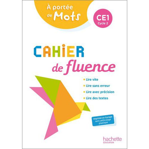 Le Nouvel À Portée De Mots Ce1 Cahier De Fluence Élève 2022
