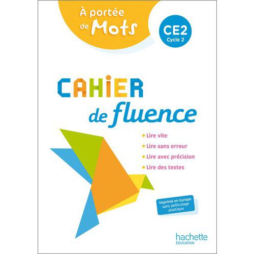 Le Nouvel À Portée De Mots Ce2 Cahier De Fluence Élève 2022
