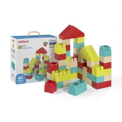 Blocs de construction geants lot de 40 - Miniland