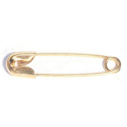 Sachet 100 épingles de sûreté dorées 28 mm - Inspiro