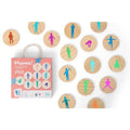 Moves Jeu De Mvts Et Mémoire Avec 18 Palets Bois