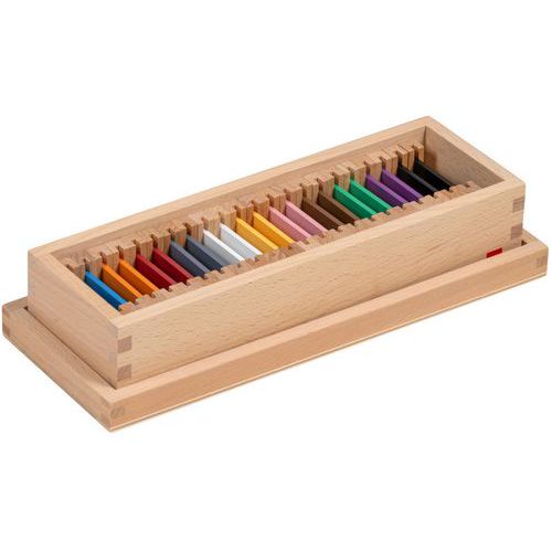 Deuxième Boite Des Tablettes De Couleurs