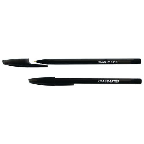 Stylo À Bille - Design Élégant - Noir - Classmates