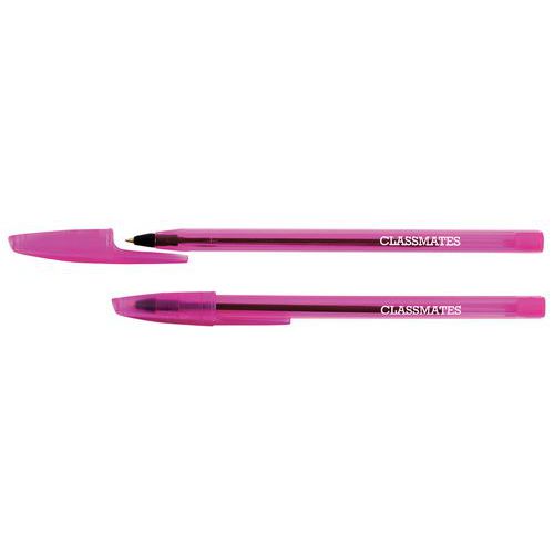 Stylo à bille - Design élégant - Rose - Classmates