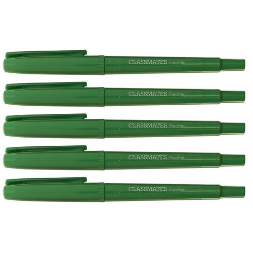 Stylo Feutre Fin Pointe Nylon - Vert - Classmates