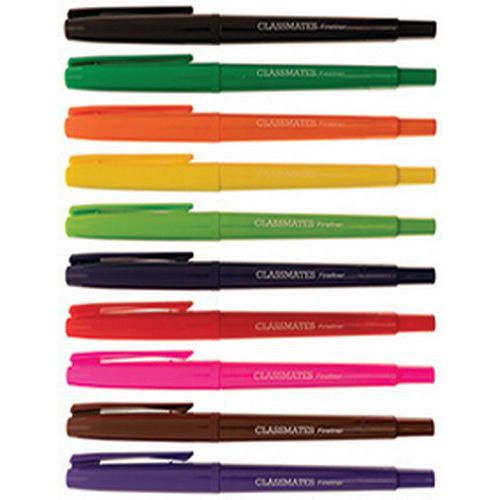 Stylo feutre fin - Pointe nylon 0,4 mm - Classmates