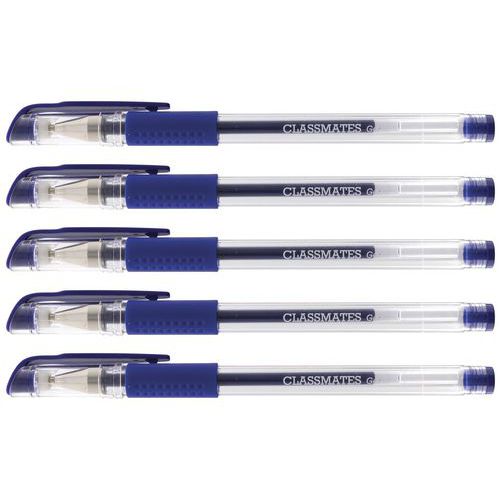 Stylo roller à encre gel - Bleu - Classmates